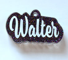 Load image into Gallery viewer, Glitter: Personalized Pet Name Tag