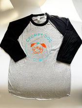 Load image into Gallery viewer, Grumpy Dog Club Unisex Raglan Style Shirt