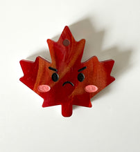 Load image into Gallery viewer, Grumpy Fall Leaf ID Tag