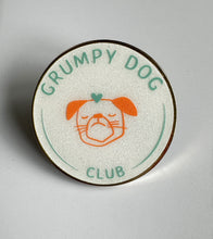 Load image into Gallery viewer, Grumpy Dog Club Enamel Pin
