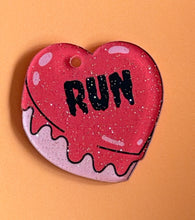 Load image into Gallery viewer, Spooky Movie Character Hearts: Pet ID Tag