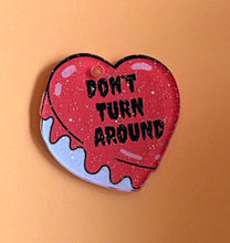Load image into Gallery viewer, Spooky Movie Character Hearts: Pet ID Tag