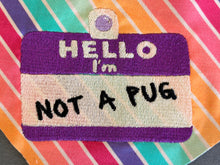 Load image into Gallery viewer, Hello I'm... Embroidered Bandana