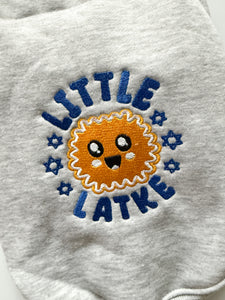 Little Latke Embroidered Dog Hoodie