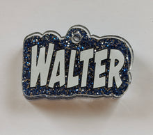 Load image into Gallery viewer, Glitter:  Personalized Pet Name Tag
