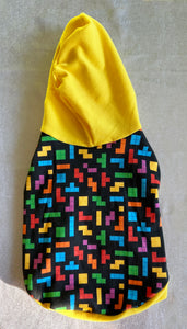 Stacking Blocks Sleeveless Hoodie