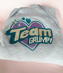 Team Grumpy Y2k Embroidered Unisex Hoodie
