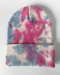 Grumpy Embroidered Tie Dye Human Beanies