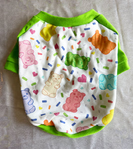 Gummy Bears Raglan Style Shirt - SIZE MEDIUM ONLY