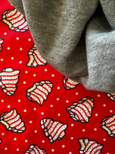 Load image into Gallery viewer, Christmas Tree Cakes Fleece Hoodie
