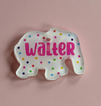 Load image into Gallery viewer, Frosted Animal Cookie: Personalized Pet Name Tag
