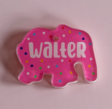 Load image into Gallery viewer, Frosted Animal Cookie: Personalized Pet Name Tag
