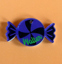 Load image into Gallery viewer, Halloween Candy:  Personalized Pet Name Tag
