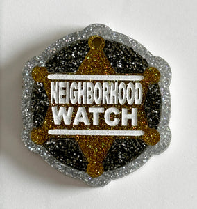 Neighborhood Watch/Watch Dog ID Tag