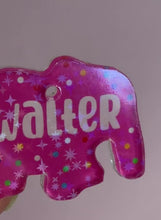 Load and play video in Gallery viewer, Frosted Animal Cookie: Personalized Pet Name Tag

