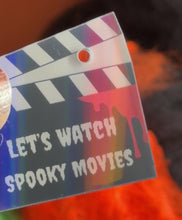 Load and play video in Gallery viewer, Let's Watch Spooky Movies: Pet ID Tag

