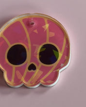 Load and play video in Gallery viewer, Concha Skull: Pet ID Tag
