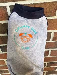 Grumpy Dog Club Raglan Style Dog Shirt