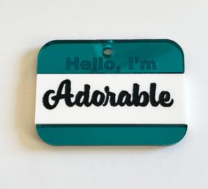 Hello, I'm... Tag