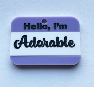Hello, I'm... Tag