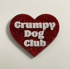 Grumpy Dog Club Tag