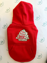 Load image into Gallery viewer, Embroidered Christmas Tree Cake Hoodie
