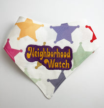 Load image into Gallery viewer, Neighborhood Watch Embroidered Bandana

